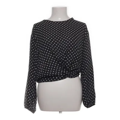 Pussy bow blouse (Black, White) from Ambar Polyester