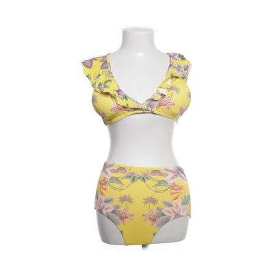 Bikini (Geel, Meerkleurig) van By Malina Beach Elastaan, Nylon, Polyester