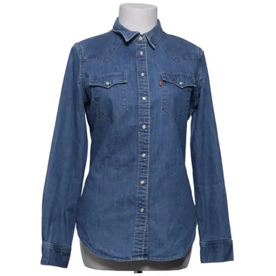 Denim blouse (Blauw) van Levi Strauss & Co Katoen, Elastaan, Polyester
