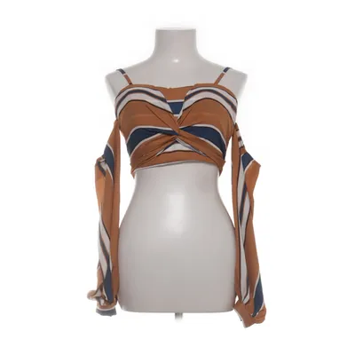 Crop top (Brun, Blå, Vit) från Miss Cix