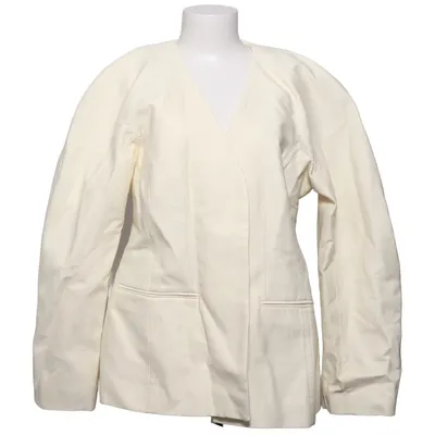 Blazer (Gelb) von H&M Edition Baumwolle, Polyamid, Polyester