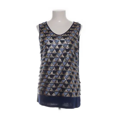 Tanktop (Blauw, Meerkleurig) van Sandro Ferrone Elastaan, Viscose