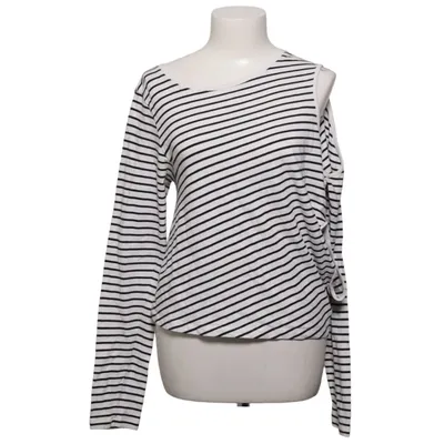 Top (Weiß, Schwarz) von MM6 by Maison Margiela Baumwolle, Elasthan