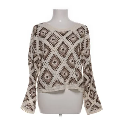 Sweater (Beige, Brown) from Natura Acrylic