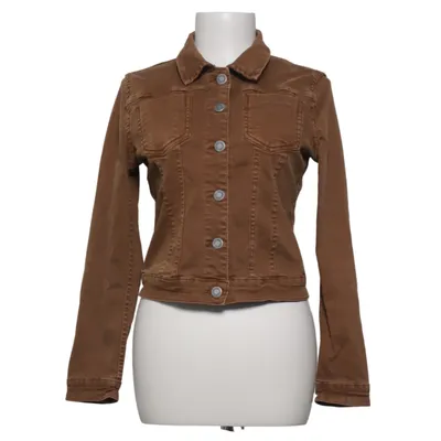 Wendejacke (Braun, Mehrfarbig) von Denim Baumwolle, Elasthan