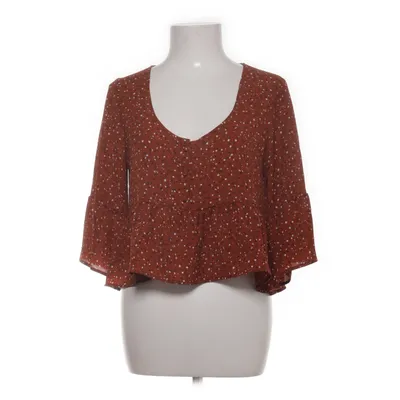 Blouse (Marron, Blanc) de Subdued Polyester