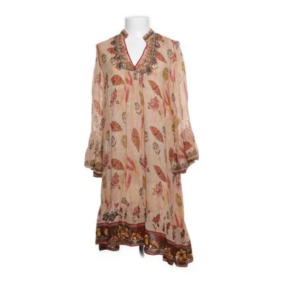 Dress (Beige, Multicolored) from Zara Woman Premium Collection