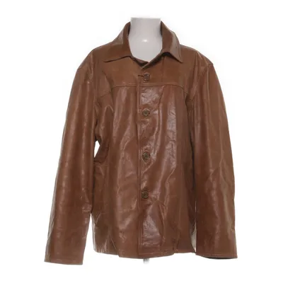 Läderjacka (Brun) från New Generation