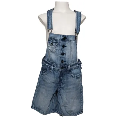 Salopette courte (Bleu) de & NOW Coton