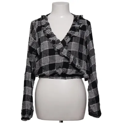 Topp (Svart, Vit) från Tally Weijl Metallfiber, Polyester, Viskos