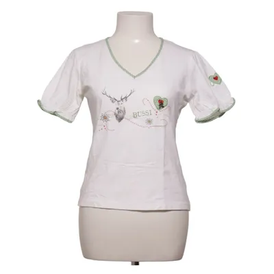 Haut (Blanc, Vert, Rouge) de Alpin de Luxe Coton, Élasthane