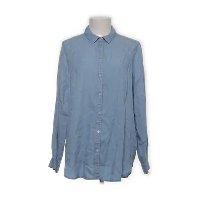 Jeansskjorta (Blå) från Jacqueline de Yong Lyocell