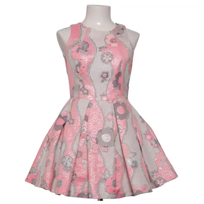 Klänning (Rosa, Grå, Flerfärgad) från Emo