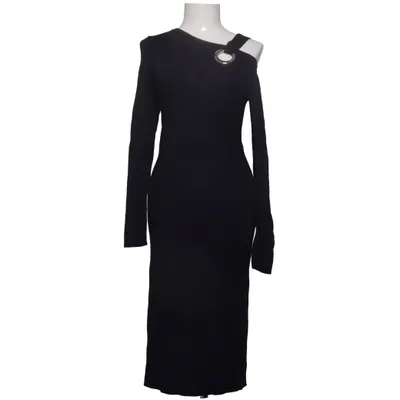 Jurk (Zwart) van Lost Ink Polyamide, Viscose