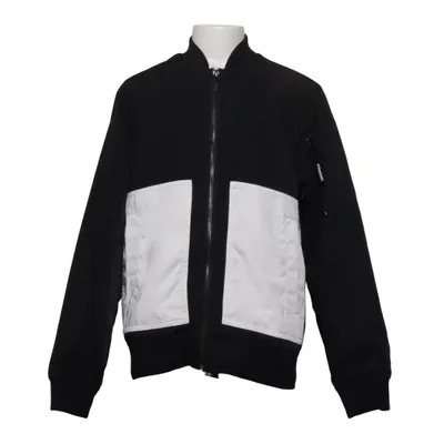 Bomber jacket (Black, White) from Karl Lagerfeld Kids Polyester, Viscose