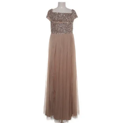 Aftonklänning (Beige, Silverfärgad) från Maya Deluxe Polyester