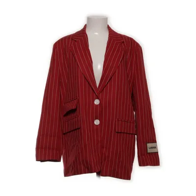 Kavaj (Röd, Vit) från Lumina Linne, Polyester, Viskos