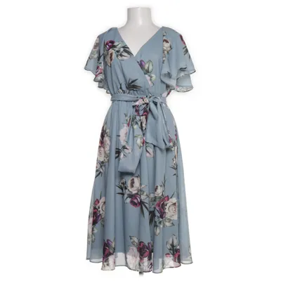 Klänning (Blå, Grön, Röd) från Goddiva Återvunnen polyester