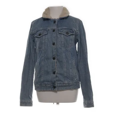 Veste en jeans fourrée (MOTO) de Topshop Moto Acrylique, Coton, Polyester
