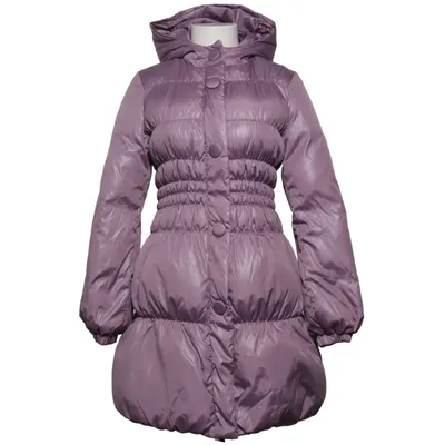 Dunfrakke (Lilla) fra Benetton Class Dun, Fjer, Polyester