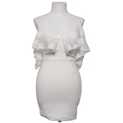 Jurk (Wit) van Rare London Elastaan, Polyester