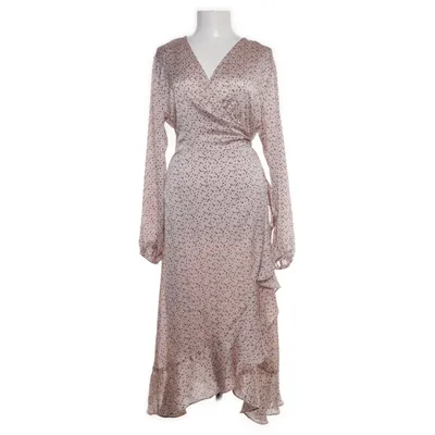 Wrap dress (Pink, Black) from Neo Noir Polyester