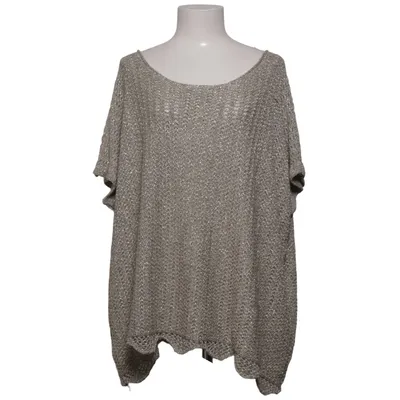 Topp (Beige, Guldfärgad) från Made in italy Polyester, Viskos