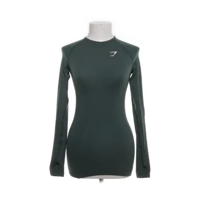 Trainingstop (Groen) van Gymshark Elastaan, Nylon