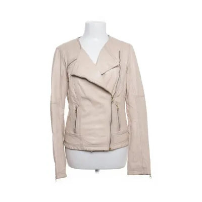 Bikerjacka (Beige) från Rino & Pelle Skinn, Polyester