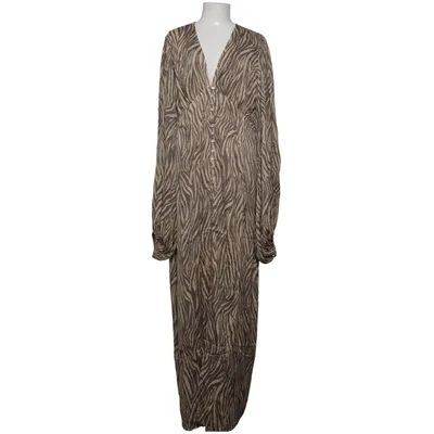 Maxikjole (Beige, Brun) fra Adoore Elastan, Polyester