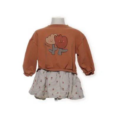 Klänning (Brun, Vit, Röd) från Next Bomull, Polyester