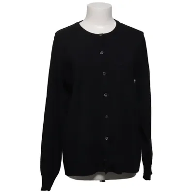 Strickjacke (Schwarz) von Stenströms Merinowolle