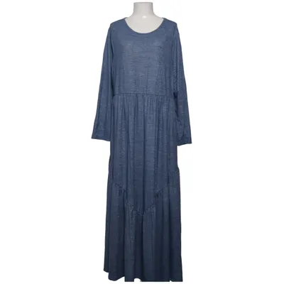Maxi dress (Blue) from Shein Curve Elastane, Polyester, Viscose