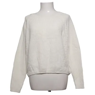 Sweater (Hvid) fra R&D Akryl, Bomuld