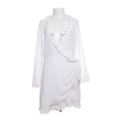 Wrap dress (White) from Amelie & Me Polyester