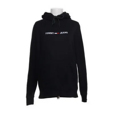 Capuchon sweater (Zwart) van Tommy Hilfiger Jeans Katoen, Polyester