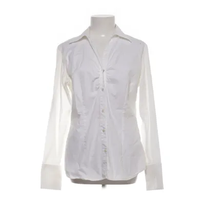 Shirt (Wit) van Ben Sherman Katoen, Elastaan
