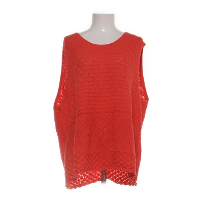 Slipover (Röd) från Gina Benotti Polyester, Återvunnen bomull