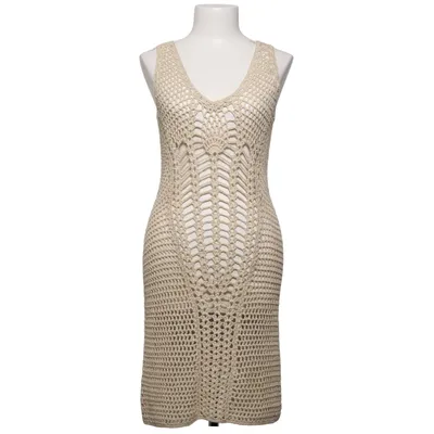 Strandkleid (Beige) von Zara Knit Acryl, Polyester