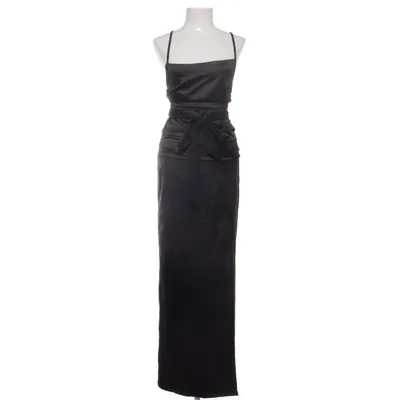 Robe longue (Noir) de Moments Élasthane, Polyester