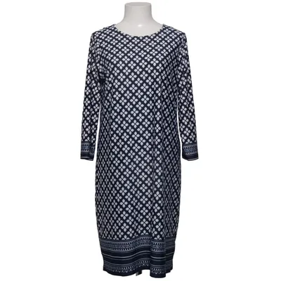 Jurk (Blauw, Wit) van Happy Holly Elastaan, Polyester