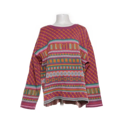 Sweater (Pink, Multicolored) from Oilily Cotton, Metallic fiber