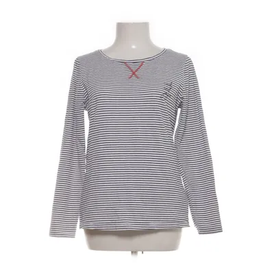 Langærmet t-shirt (Hvid, Sort) fra Body Essentials by Tchibo Bomuld, Elastan