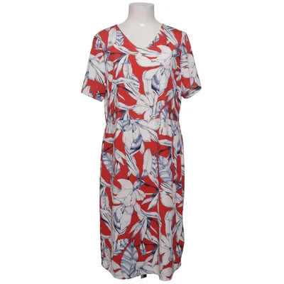 Jurk (Rood, Wit, Blauw) van Brandtex Copenhagen Elastaan, Polyester
