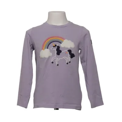 T-shirt à manches longues (Violet) de Polarn O. Pyret Élasthane, Coton biologique