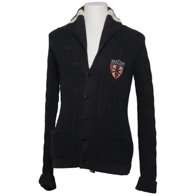 Cardigan (Bleu) de Polo Jeans Company Ralph Lauren Cachemire, Coton
