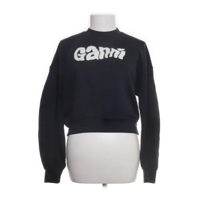 Sweatshirt (Blå) fra Ganni Økologisk bomuld, Polyester