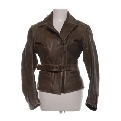 Bikerjacka (Brun) från Spirit Skinn