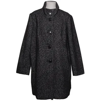 Frakke (Sort, Hvid, Flerfarvet) fra Bernd Berger Akryl, Polyamid, Polyester, Viscose, Uld