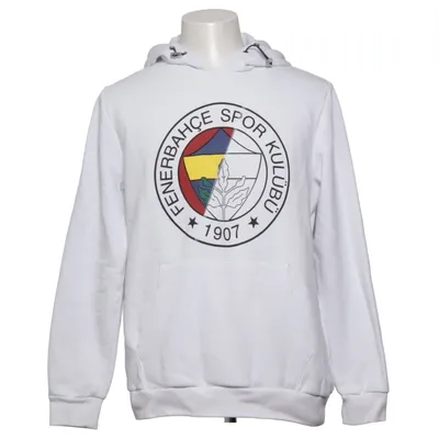 Capuchon sweater (Wit, Meerkleurig) van Tribun Katoen, Polyester